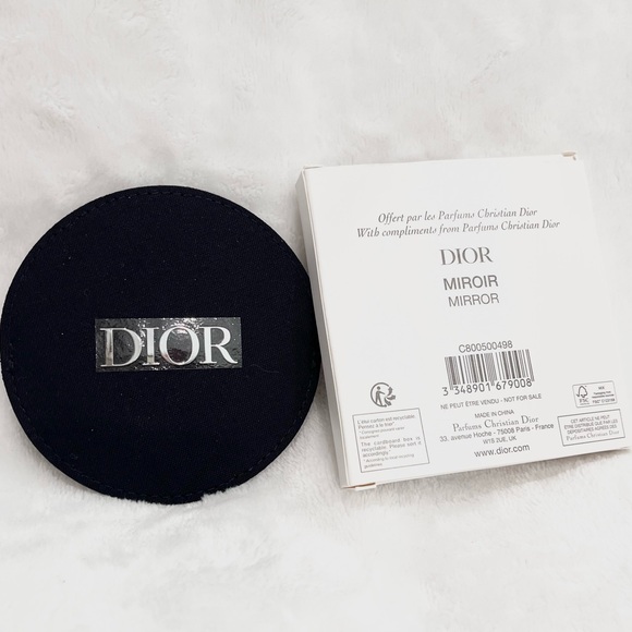 Dior Navy Logo Mirror and Case NIB - Picture 3 of 3